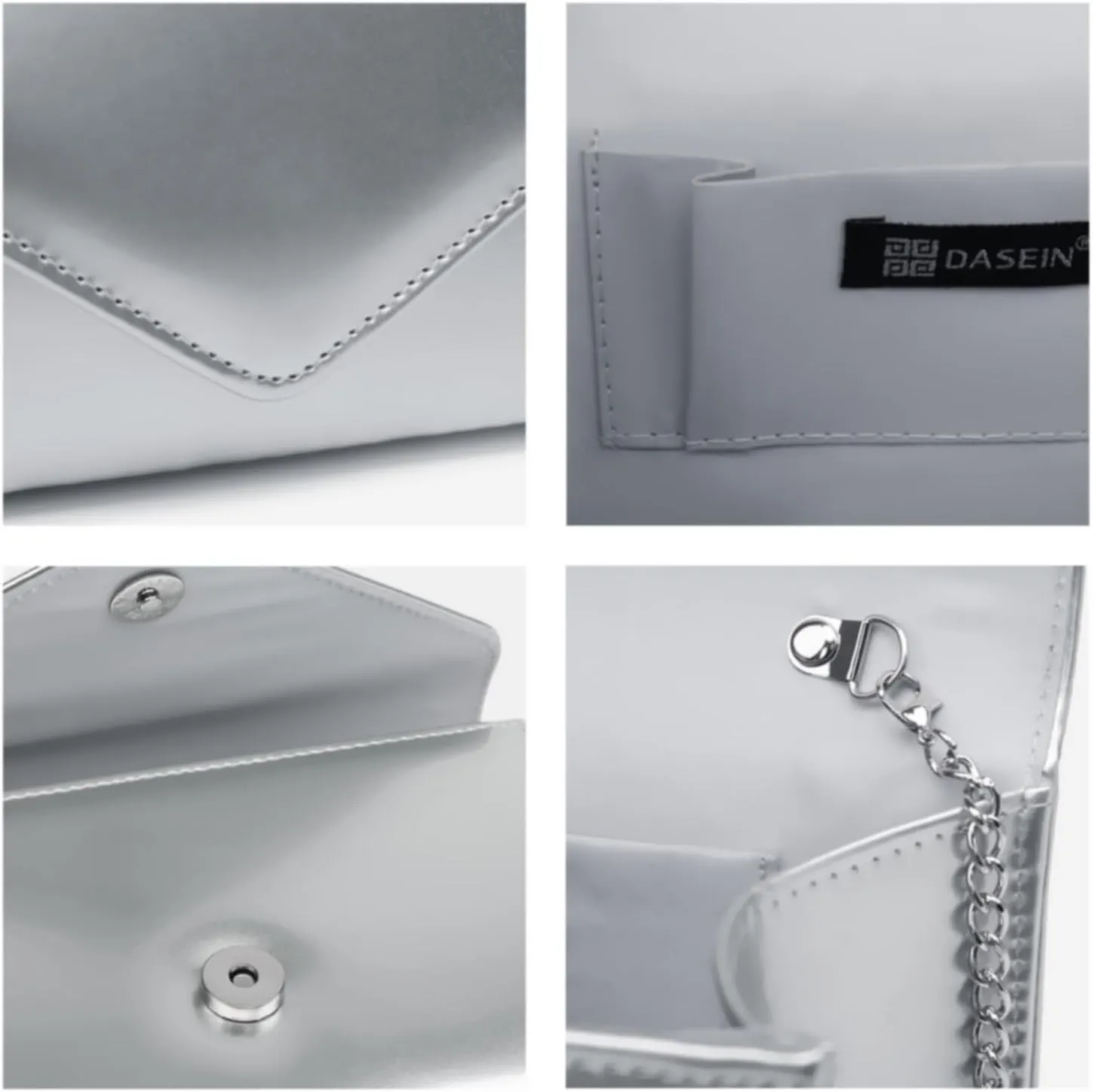 Dasein Women Glitter Evening Bags Formal Clutches Wedding Purses Party Dressy Clutch Purse Cocktail Prom Handbags