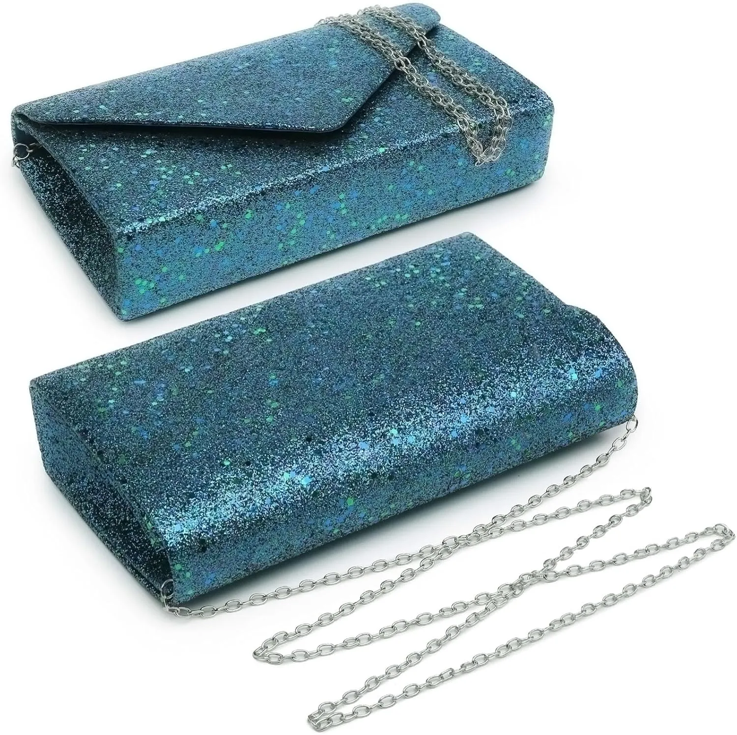 Dasein Women Glitter Evening Bags Formal Clutches Wedding Purses Party Dressy Clutch Purse Cocktail Prom Handbags