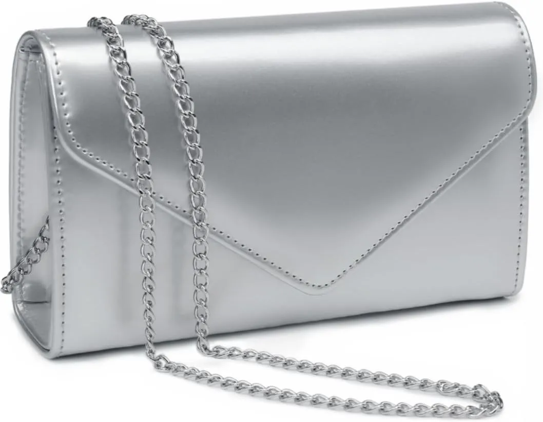 Dasein Women Glitter Evening Bags Formal Clutches Wedding Purses Party Dressy Clutch Purse Cocktail Prom Handbags