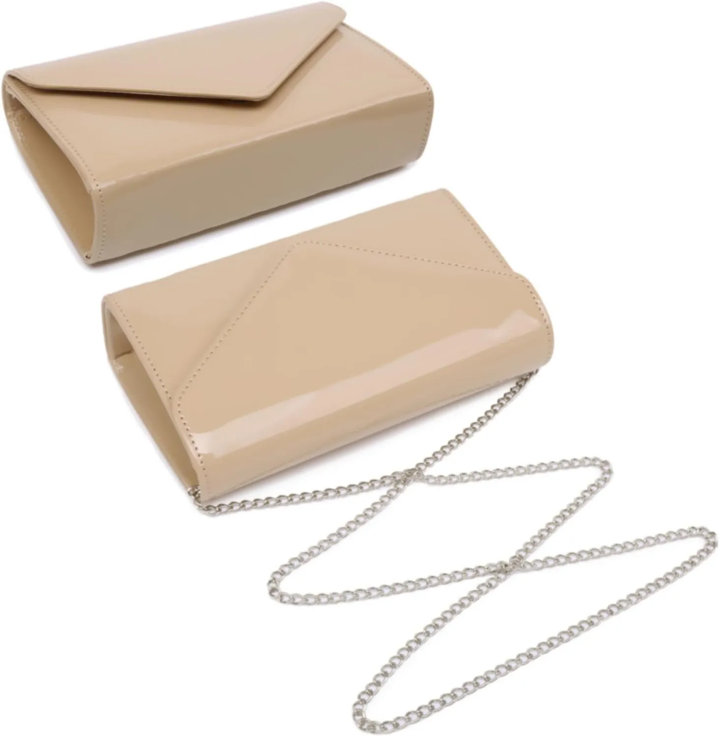 Dasein Women Glitter Evening Bags Formal Clutches Wedding Purses Party Dressy Clutch Purse Cocktail Prom Handbags