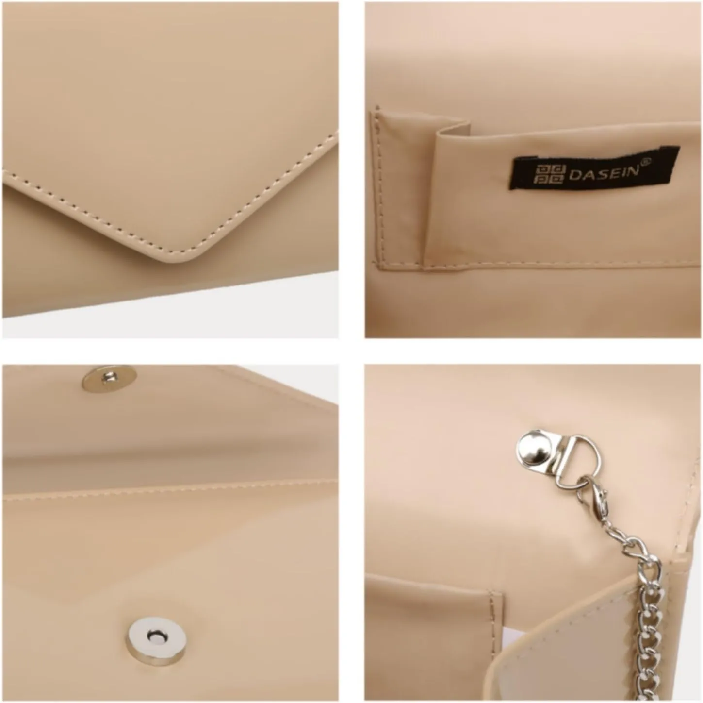 Dasein Women Glitter Evening Bags Formal Clutches Wedding Purses Party Dressy Clutch Purse Cocktail Prom Handbags
