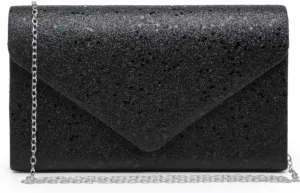 Dasein Women Glitter Evening Bags Formal Clutches Wedding Purses Party Dressy Clutch Purse Cocktail Prom Handbags