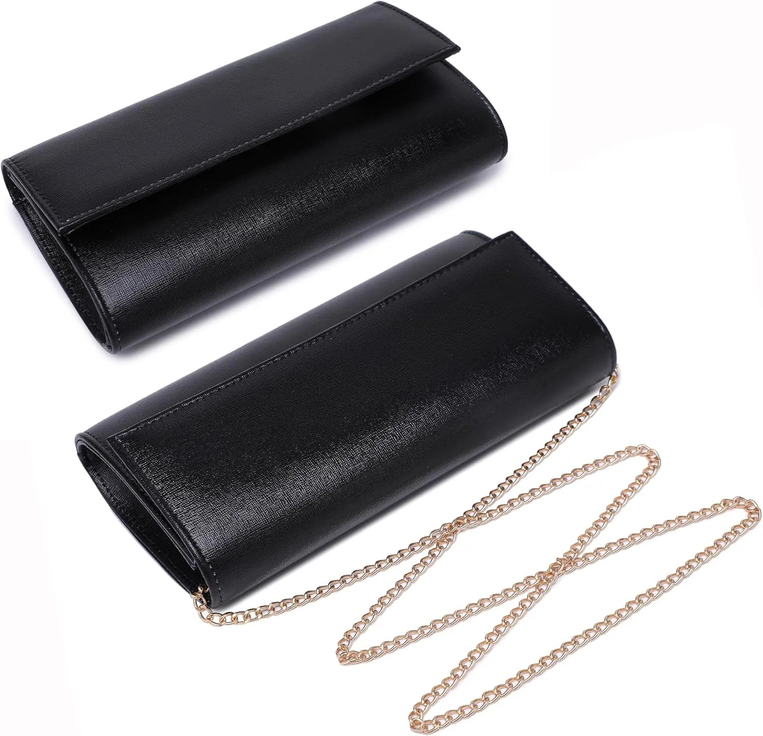 Dasein Women's Evening Bag Glitter Clutch Wedding Bridal Purse Sparkle Cocktail Party Prom Handbag