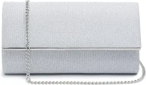 Dasein Women's Evening Bag Glitter Clutch Wedding Bridal Purse Sparkle Cocktail Party Prom Handbag
