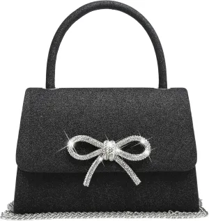 Dasein Women's Evening Bag Party Clutches Wedding Purses Cocktail Prom Handbags with Frosted Glittering