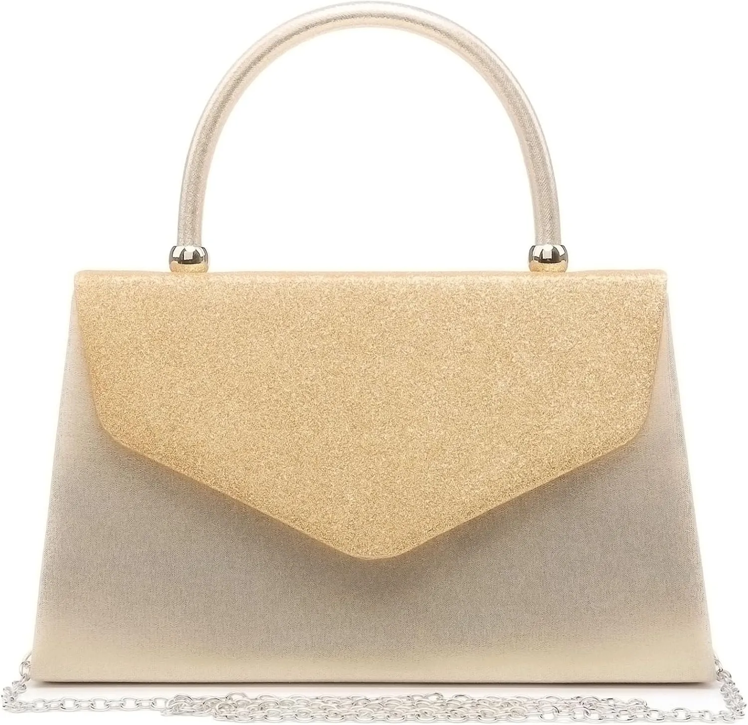Dasein Women's Evening Bag Party Clutches Wedding Purses Cocktail Prom Handbags with Frosted Glittering
