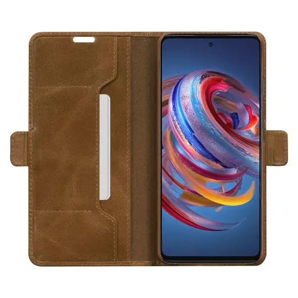 Dbramante1928 Copenhagen Slim Leather Folio Case Samsung Galaxy A52 - Tan