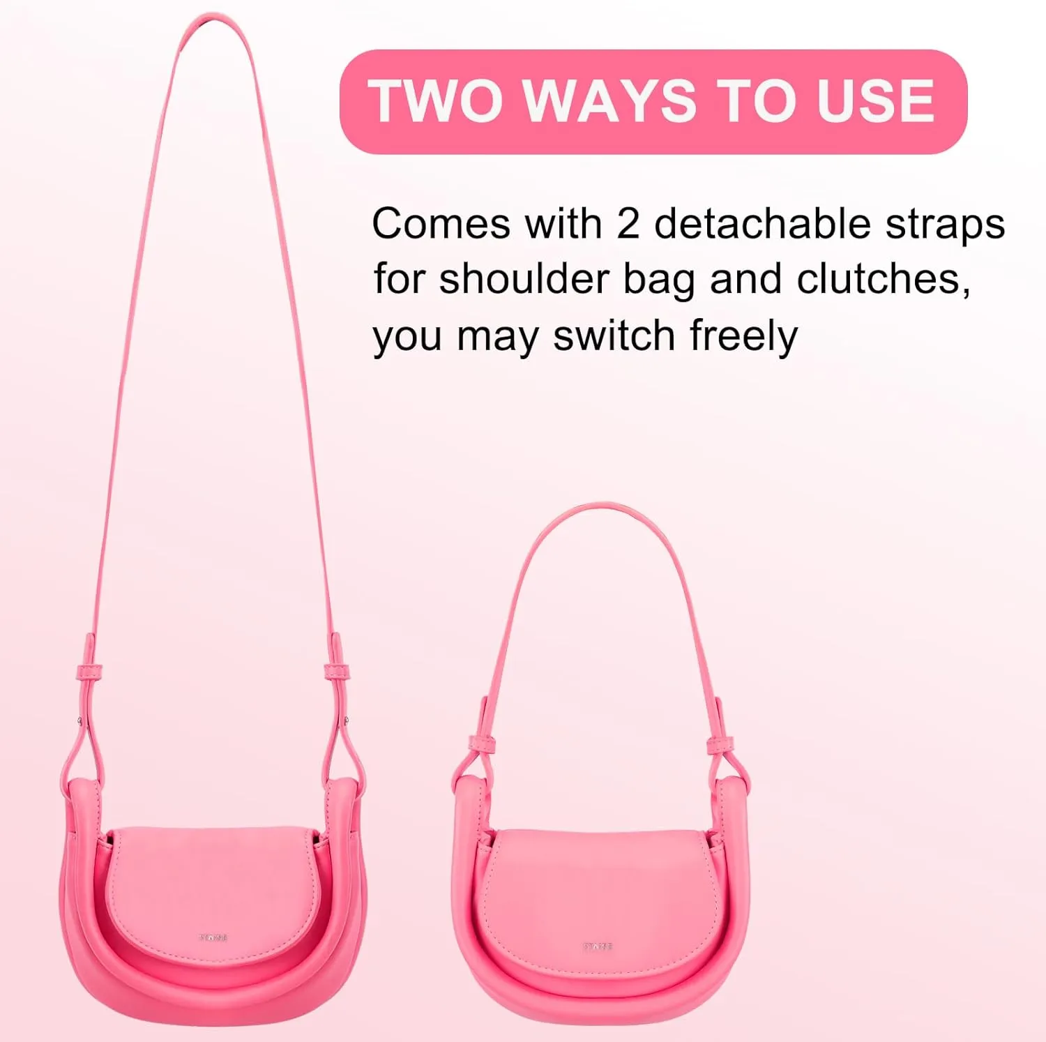 Designer Shoulder Handbags for Women, Mini Crossbody Purse Bag, Small Trendy Clutches