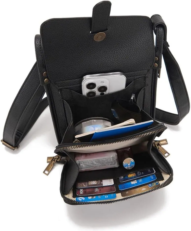 Dollver Crossbody Purse - Unique Design Crossbody Leather Bag, Dollver Crossbody Bag Handbags