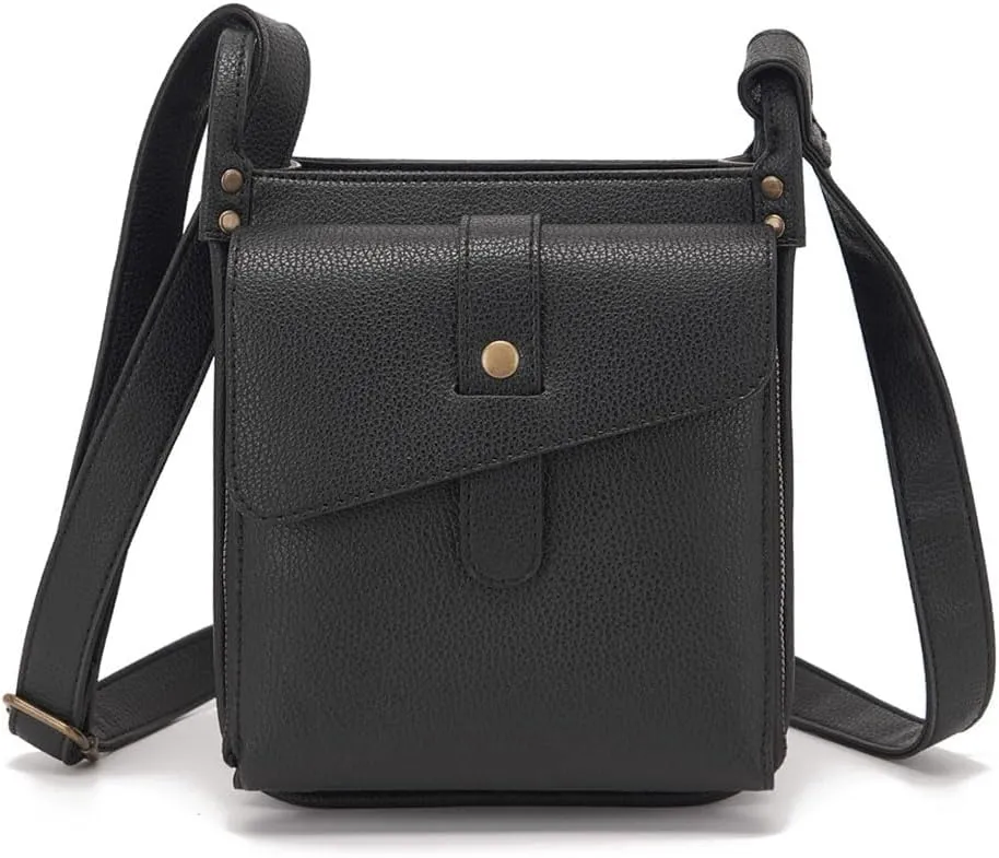 Dollver Crossbody Purse - Unique Design Crossbody Leather Bag, Dollver Crossbody Bag Handbags