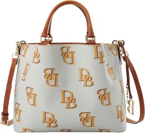 Dooney & Bourke Handbag, Monogram Brenna Satchel