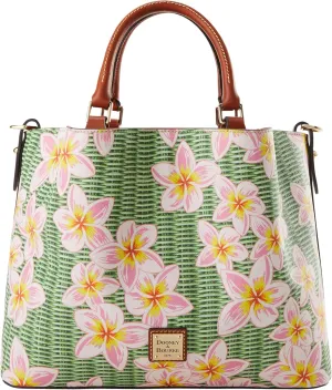 Dooney & Bourke Handbag, Plumeria Brenna Satchel