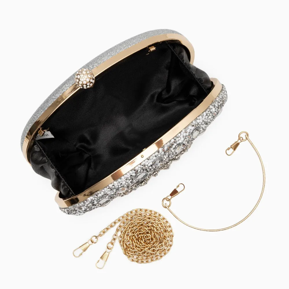 Elegant Embellished Clutch Bag – Evening Handbag