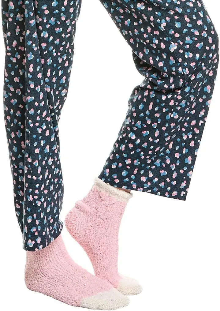 ELLEN TRACY 2Pc Top & Pant Pajama Set
