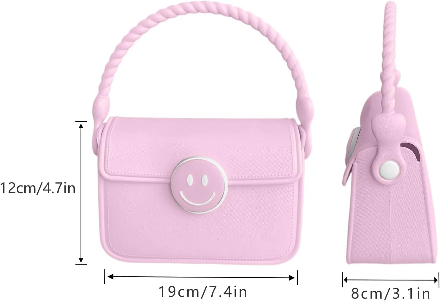 EVA Handbag Shoulder Bag Armpit Purse Wristlet Waterproof Durable Magnetic Closure for Outdoor Commuting Casual Photo Taking
