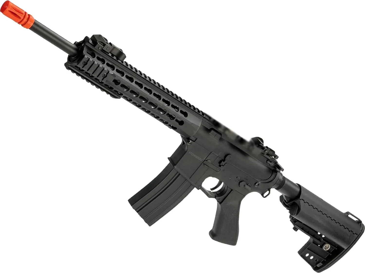 Evike Airsoft - CYMA Sport Airsoft M4 AEG with 10" Keymod Modular Handguard (Color: Black)