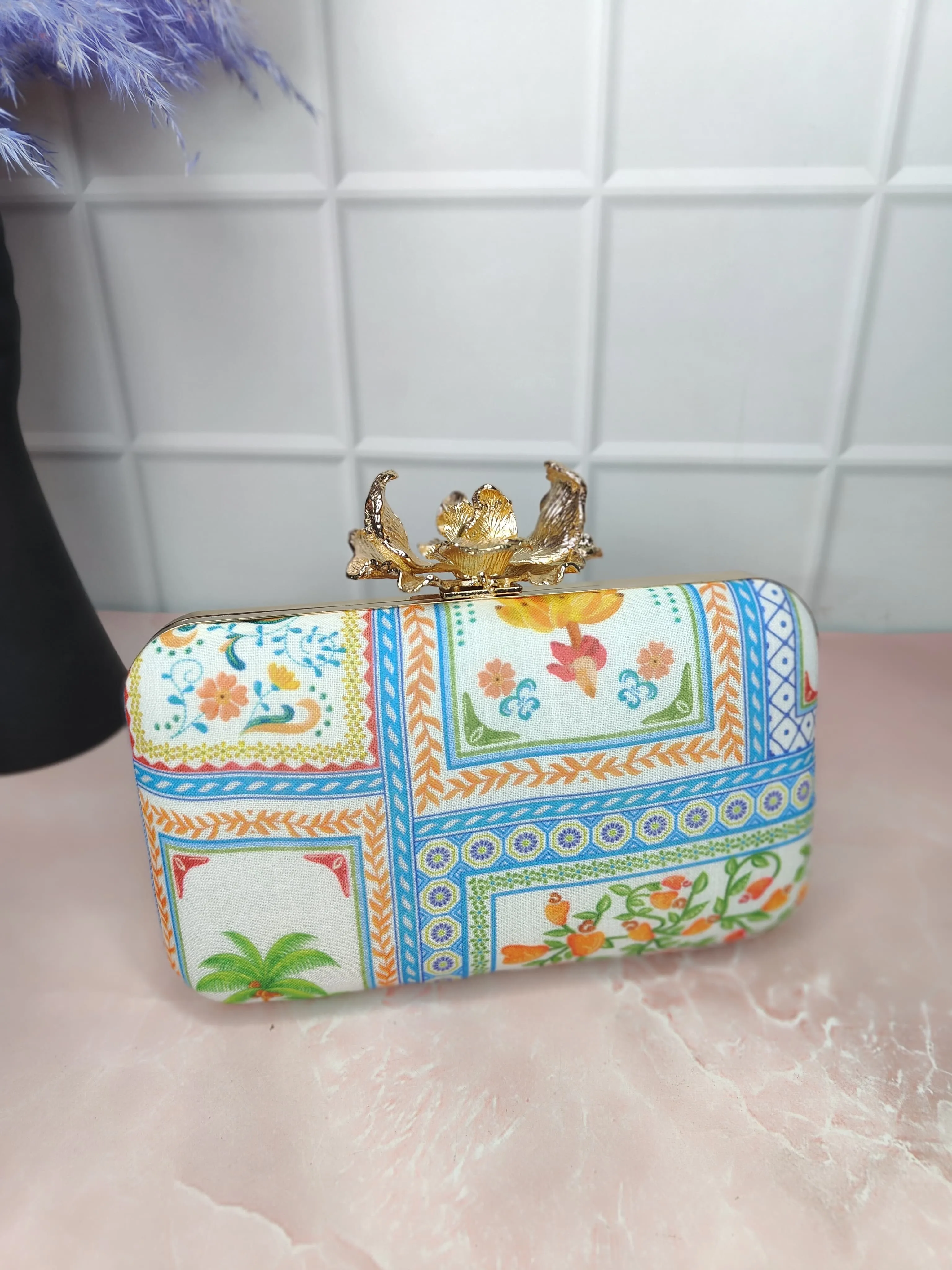 Fabric Clutch