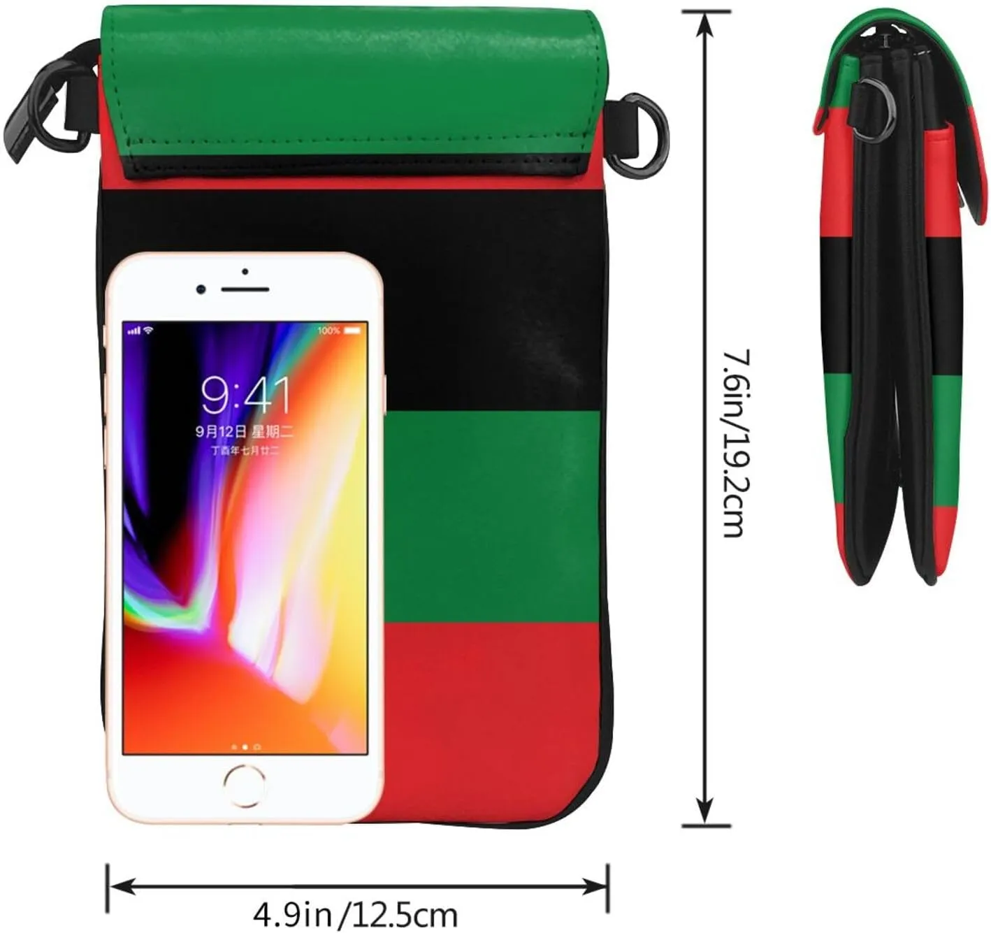 Fashion Crossbody Bags Cell Phone Purse Wallet Shoulder Bag For Card Key Passport