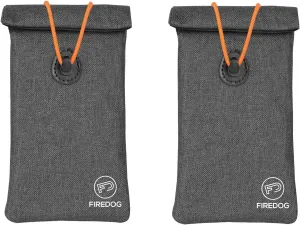 FIREDOG 2 Pack Faraday Pouch for Car Keys and Smartphone, Key Signal Blocking Bag, Anti Theft Car Protection, Keyless Entry Fob Signal Blocking Bag (Grey)
