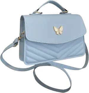 Floerns Women's Small Crossbody Bag Butterfly Leather Cute Clutch Purse Shoulder Bag