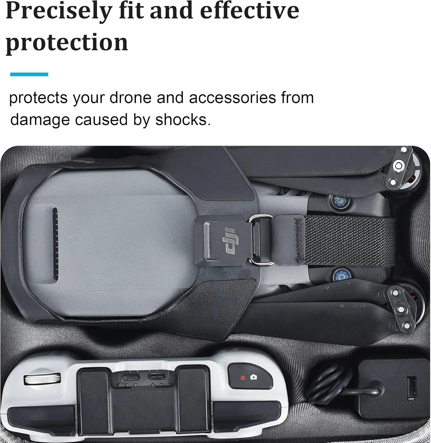 For DJI Mavic 3 / Mavic 3 Classic Drone Portable Storage Bag Travel Bag Handbag DJI Mavic 3 / Mavic 3 Classic Case Accessory Case (1110303)