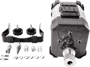 Frankford Arsenal Case Trim and Prep Center European 240V with Hardened Steel Chamfer Deburr Tool and Primer Pocket Scrapers for Reloading (European Plugs only)