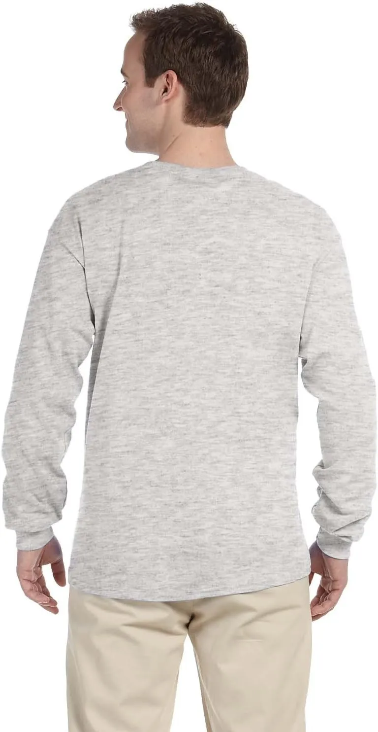 Fruit of the Loom Men's Long Sleeve Cotton T-Shirt