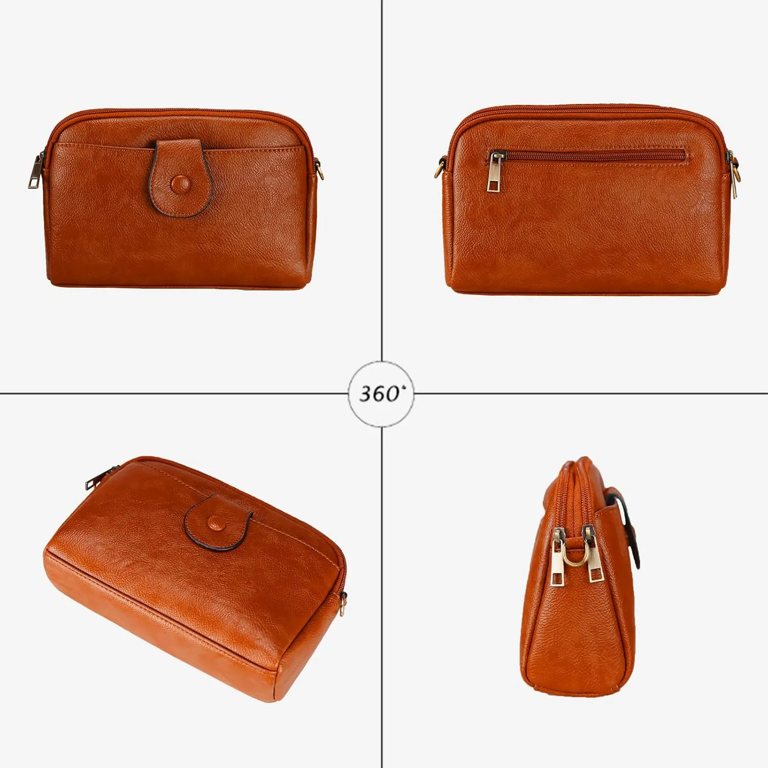 FUKUYIN Small Crossbody Bags for Women Vegan Leather Shoulder Purses Women's Crossbody Handbags