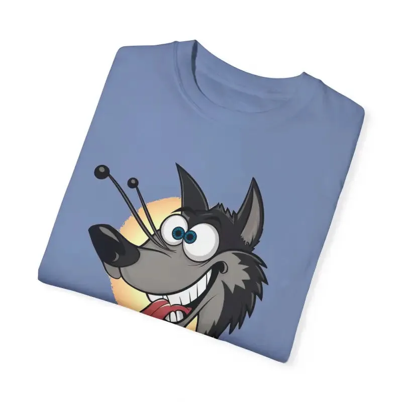 Funny Howlarious Wolf Cotton Tee Trendy Fashion