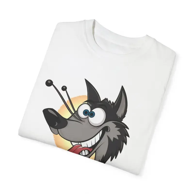 Funny Howlarious Wolf Cotton Tee Trendy Fashion