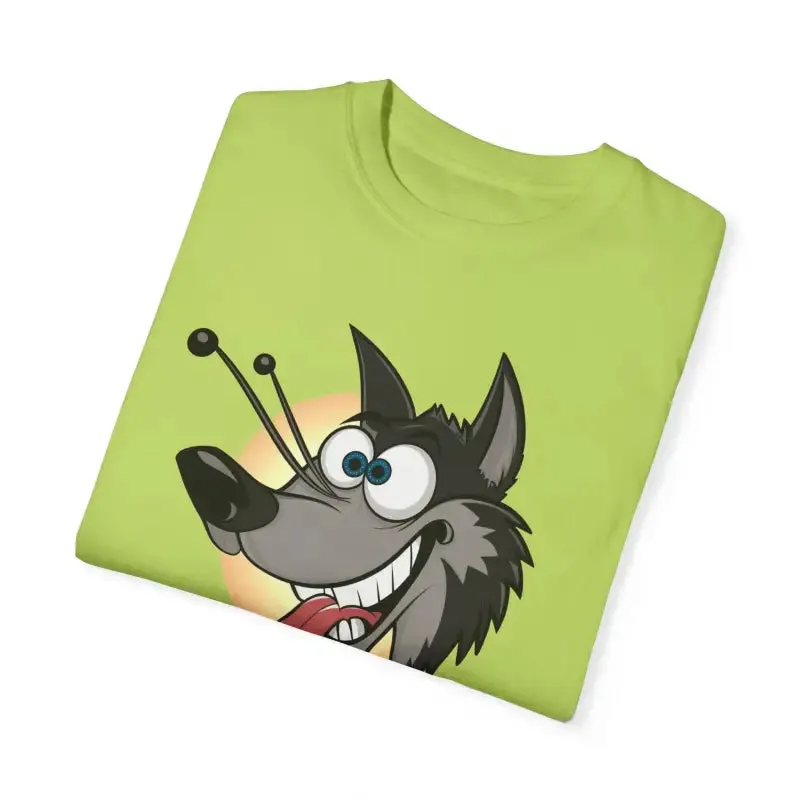 Funny Howlarious Wolf Cotton Tee Trendy Fashion