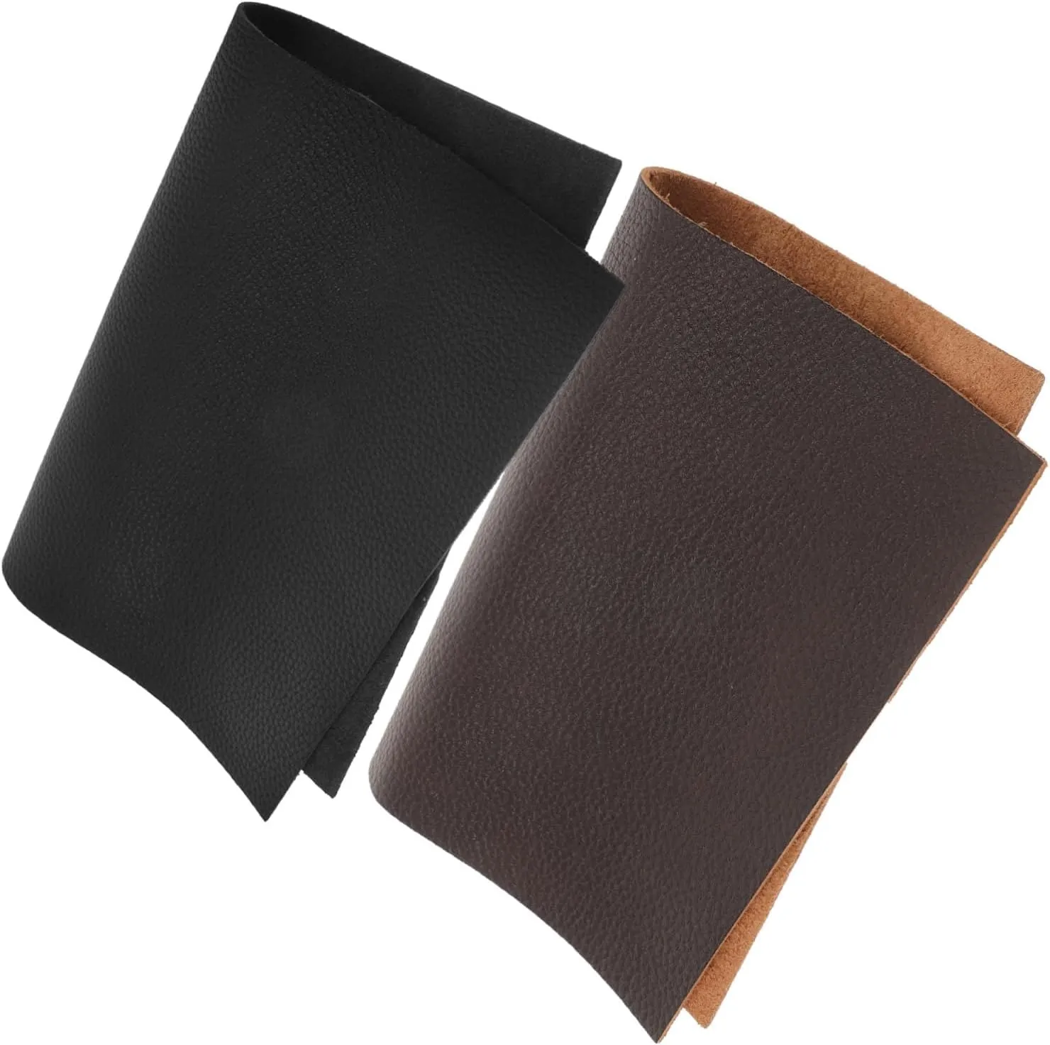 Gadpiparty 3sets 2pcs Craft Leather for DIY Sofa Repair Genuine Leather Fabrics Multi Use for Handbags Accessories and Furniture Restoration 2pcs*3