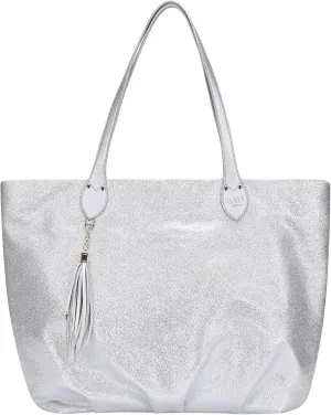GAYI URBAN Glitter Tote Bag for Women, Tinsel Sparkle Tote Handbag, Large Sequin Hobo Shoulder Purse