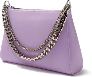Genuine leather handbags For Women-Real Leather Purses For Women, Handheld Shoulder Clutch Evening Bag
