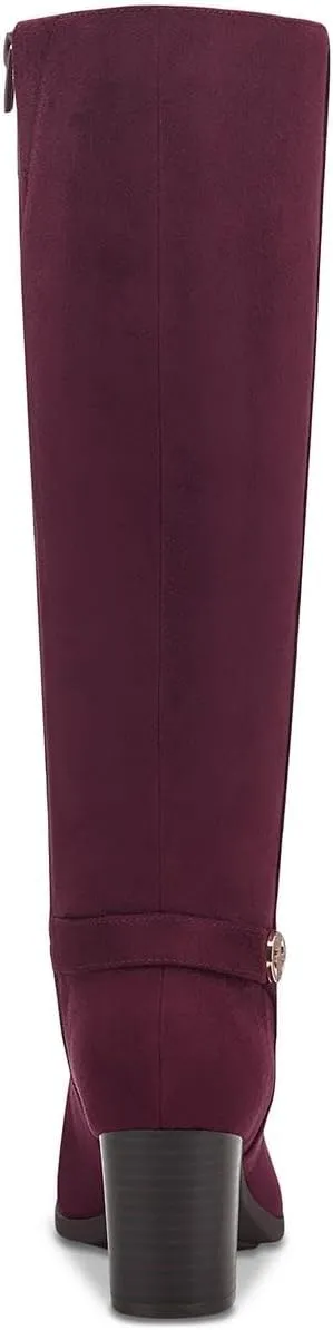 Giani Bernini Womens Adonnys Leather Zipper Knee-High Boots