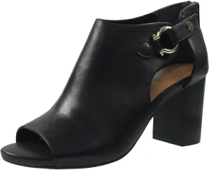 Giani Bernini Womens ARIIANNAL O-Ring Leather Block Heels