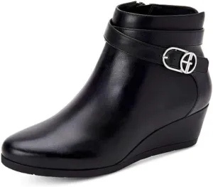 Giani Bernini Womens Cherub Buckle Ankle Booties