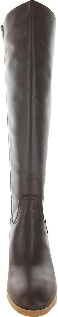 Giani Bernini Womens Odettee Leather Almond Toe Knee-High Boots