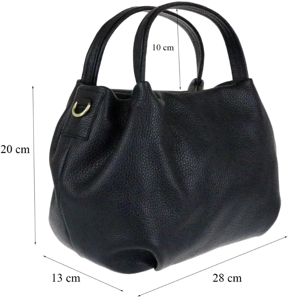 Girly HandBags Womens Bucket Genuine Leather Handbag