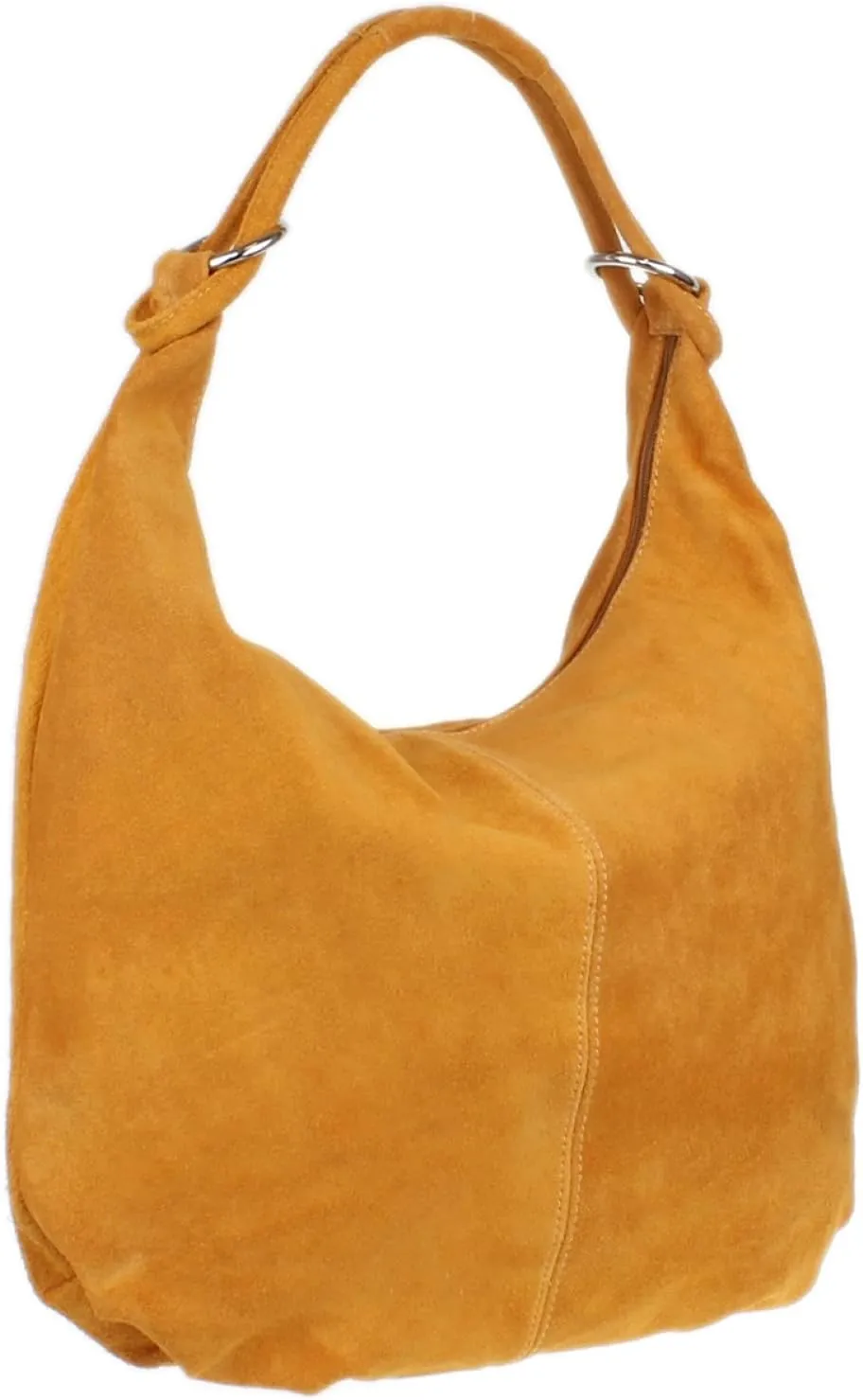 Girly HandBags Womens Hobo Italian Suede Genuine Leather Shoulder Bag