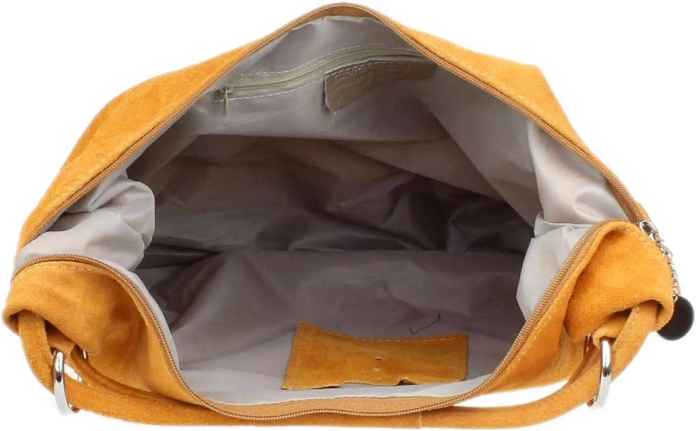 Girly HandBags Womens Hobo Italian Suede Genuine Leather Shoulder Bag