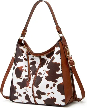 GOIACII Leather Tote Bag for Women - Shoulder Bag with Top Handle