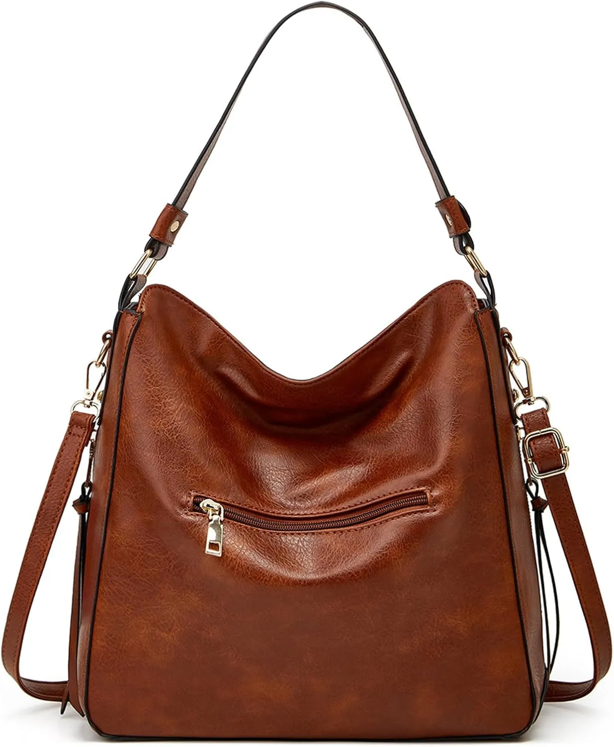 GOIACII Leather Tote Bag for Women - Shoulder Bag with Top Handle