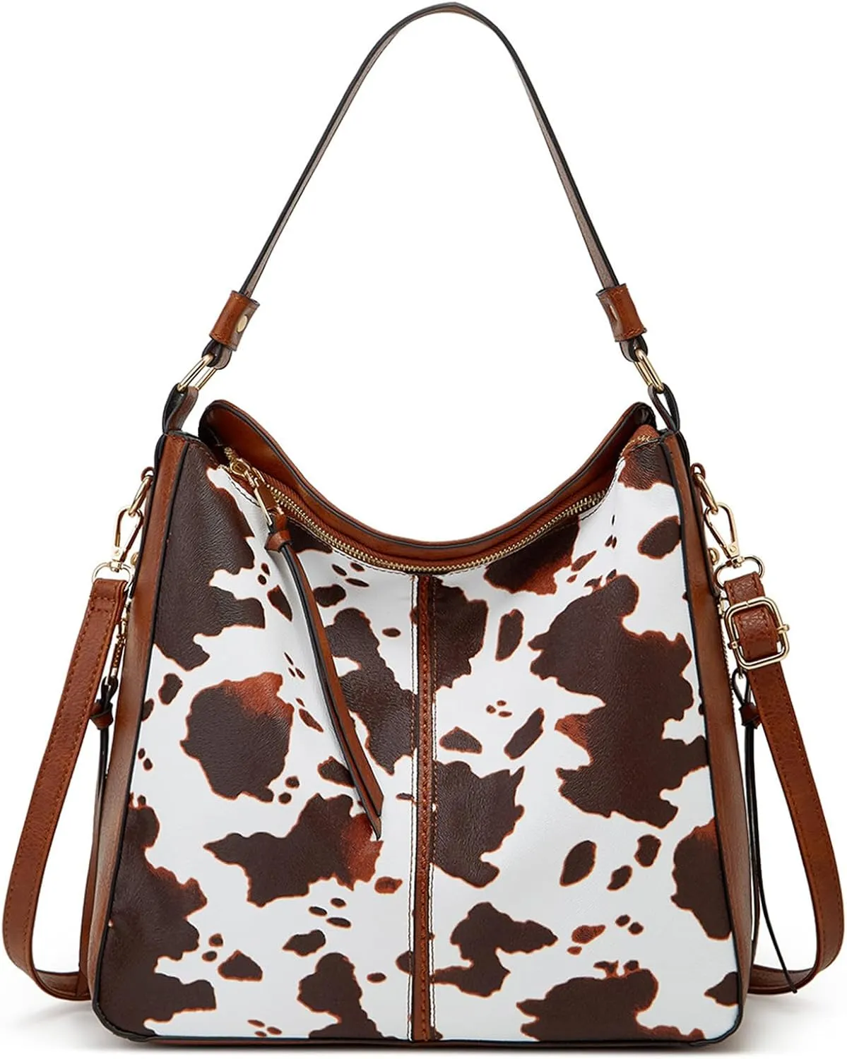 GOIACII Leather Tote Bag for Women - Shoulder Bag with Top Handle