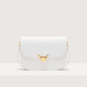 Grained Leather Crossbody Bag Dew Medium