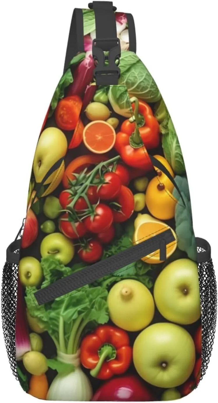 Green Grass Soccer Print Cross Chest Bag Diagonally Men Cross Chest Bag Diagonally
