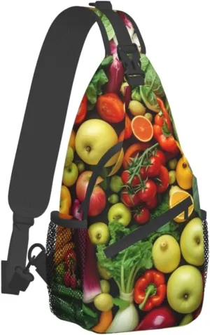 Green Grass Soccer Print Cross Chest Bag Diagonally Men Cross Chest Bag Diagonally