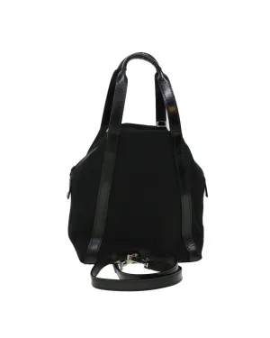 Gucci Canvas Leather Tote Handbag