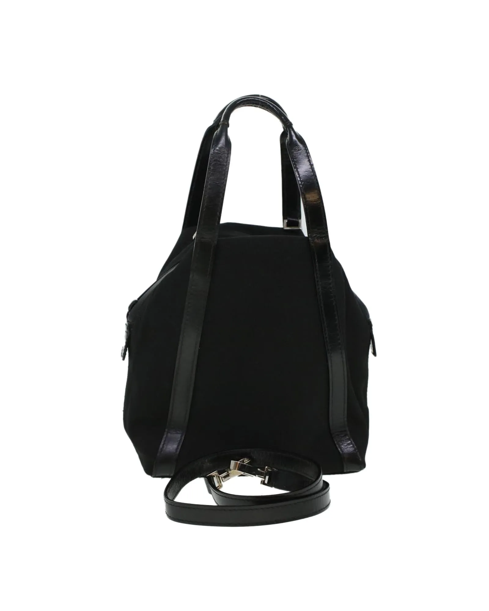 Gucci Canvas Leather Tote Handbag