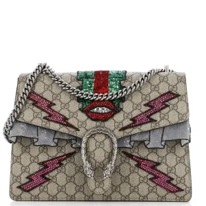 GUCCI Dionysus Bag Embellished GG Coated Canvas Medium